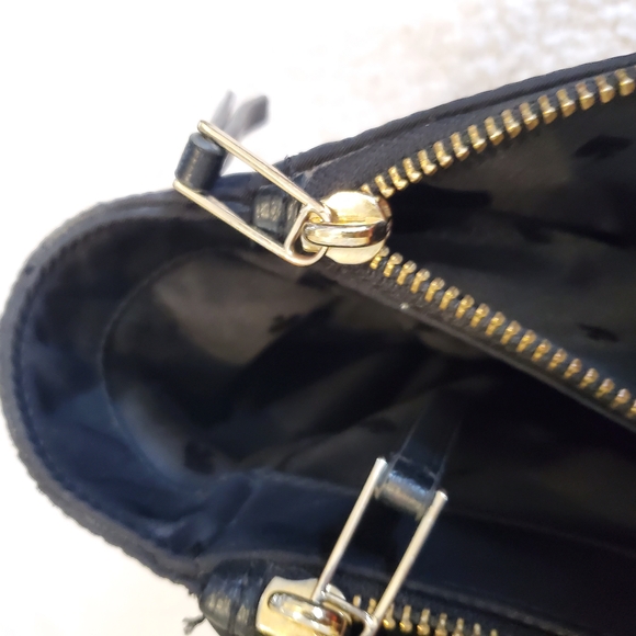 Kate Spade Black Nylon Tote with Leather Handles - Picture 3 of 8